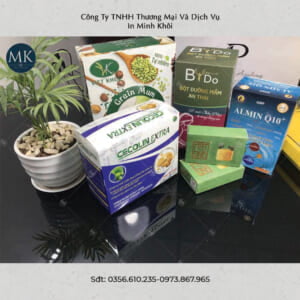 Hộp giấy thực phẩm chức năng Hộp giấy thực phẩm chức năng