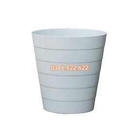 thùng rác nhựa không nắp đậy