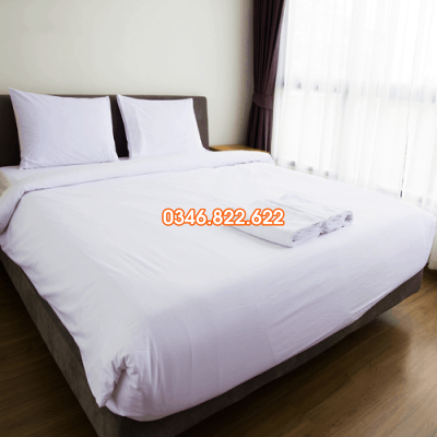 Bộ chăn ga khách sạn