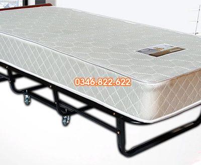 Giường gấp khách sạn nệm lò xo