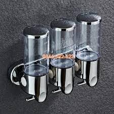 Bình đựng dầu gội , sữa tắm gắn tường