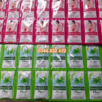 dầu gội sữa tắm gói