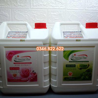 Dầu gội sữa tắm can 10 lít