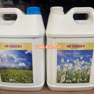 Dầu gội sữa tắm can 10 lít
