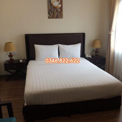 Bộ chăn ga khách sạn