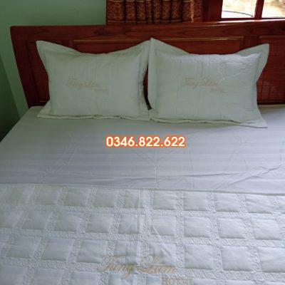 Bộ chăn ga khách sạn