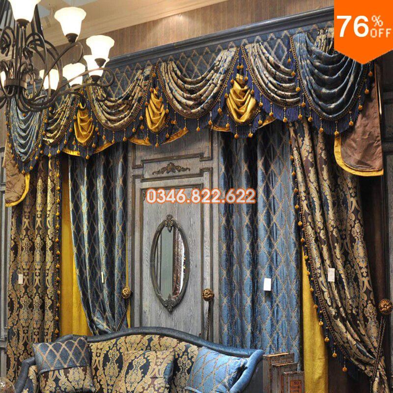 Rèm may phong cách Hoàng Gia Rèm may phong cách Hoàng Gia