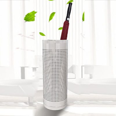 Sọt đựng ô inox màu trắng