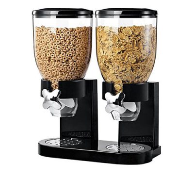 Bình đựng ngũ cốc 2 ngăn dáng lớn