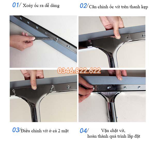 Cây gạt nước sàn nhad inox Cây gạt nước sàn nhad inox