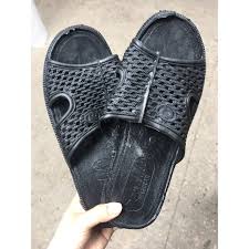 Dép tổ ong đen Dép tổ ong đen