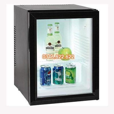 Tủ mát khách sạn HOMESUN cửa kính trong 40 lít