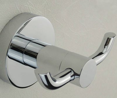 Móc treo quần áo inox gắn tường - loại đơn