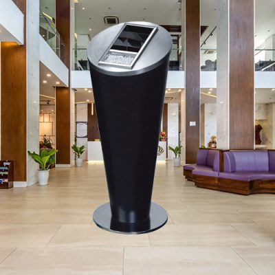 Thùng rác thép phun sơn tĩnh điện