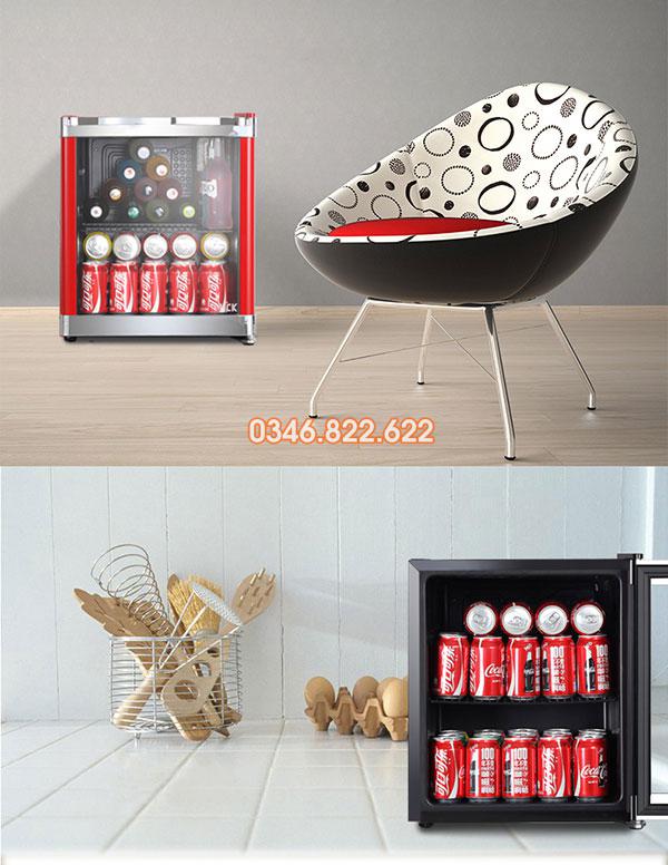 Tủ mát minibar khách sạn cửa kính trong 42 lít Tủ mát minibar khách sạn cửa kính trong 42 lít