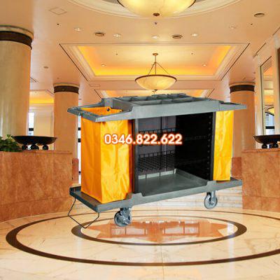 Xe đẩy dọn phòng đa dụng