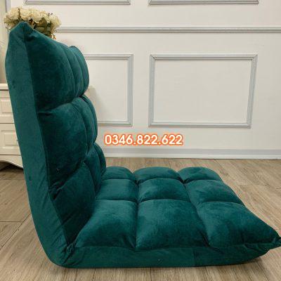 Ghế bệt tựa lưng tatami - màu xanh rêu