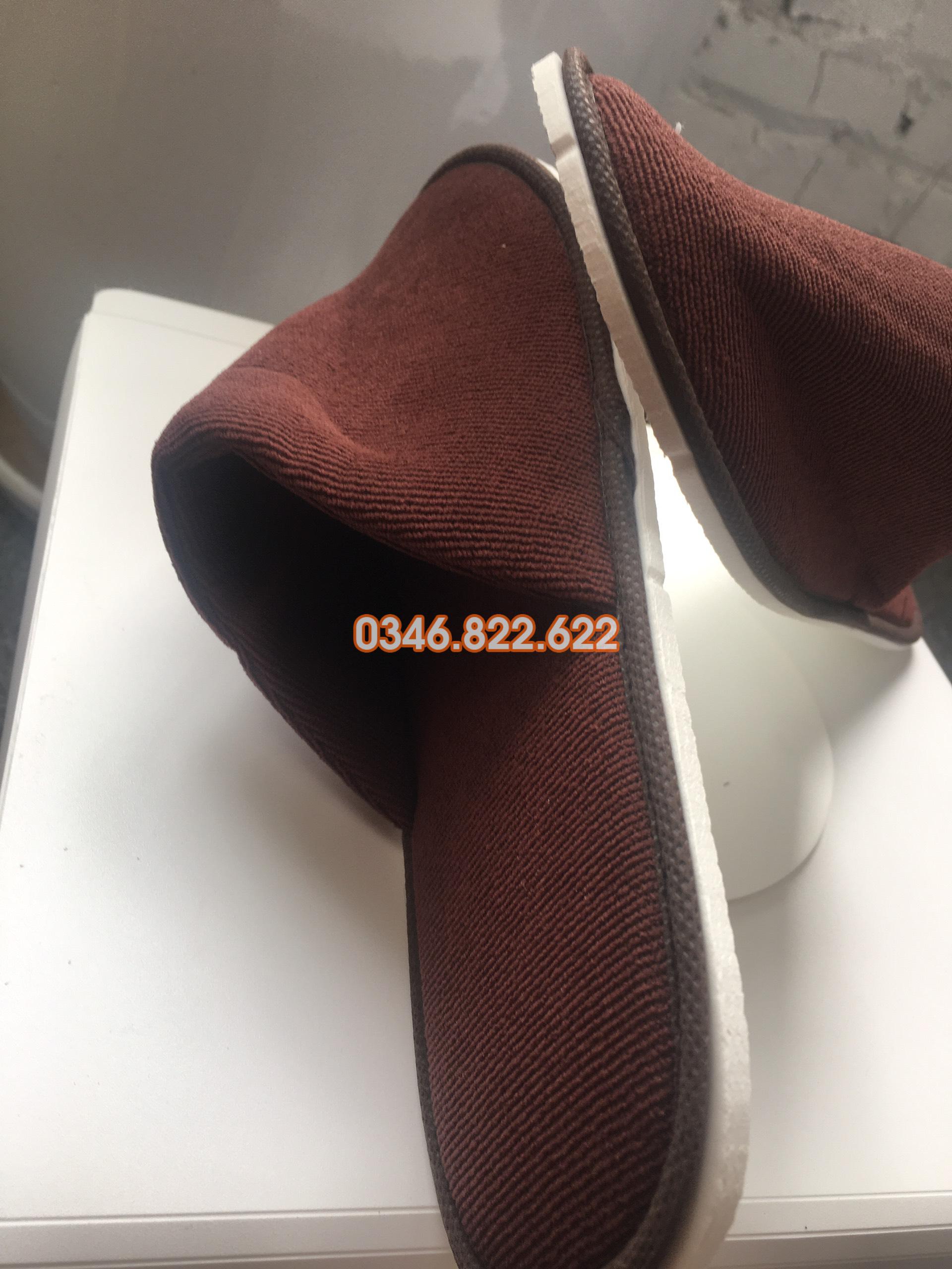 Dép khách sạn vải Tricot HỞ/KÍN mũi đế Eva 5 ly dùng nhiều lần Dép khách sạn vải Tricot HỞ/KÍN mũi đế Eva 5 ly dùng nhiều lần