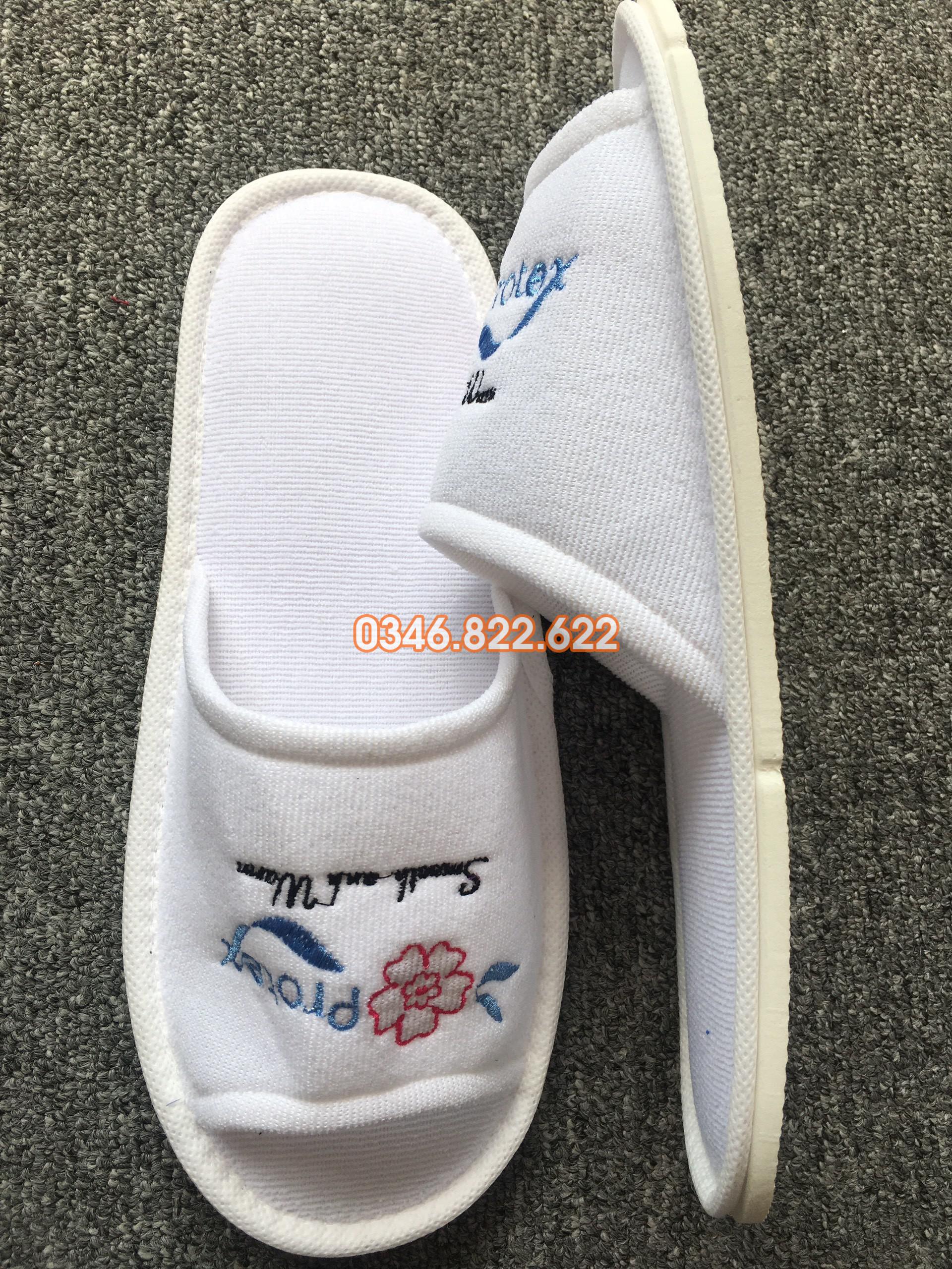 Dép khách sạn vải Tricot HỞ/KÍN mũi đế Eva 5 ly dùng nhiều lần Dép khách sạn vải Tricot HỞ/KÍN mũi đế Eva 5 ly dùng nhiều lần