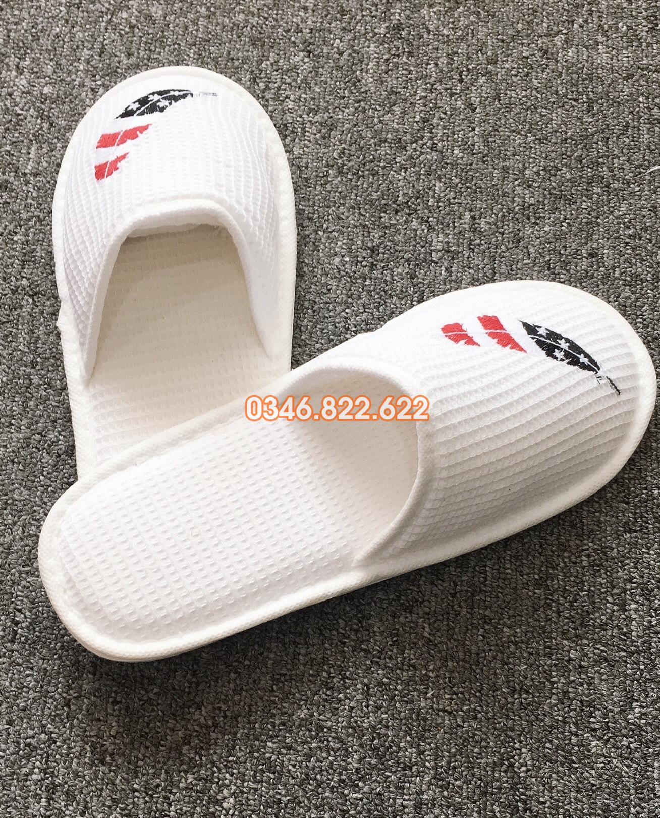 Dép khách sạn vải tổ ong HỞ/KÍN mũi đế EVA 5 Ly Dép khách sạn vải tổ ong HỞ/KÍN mũi đế EVA 5 Ly