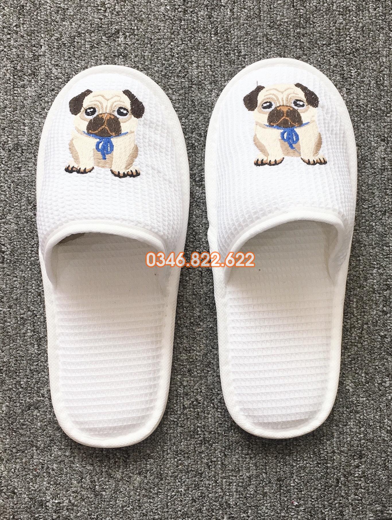 Dép khách sạn vải tổ ong HỞ/KÍN mũi đế EVA 5 Ly Dép khách sạn vải tổ ong HỞ/KÍN mũi đế EVA 5 Ly