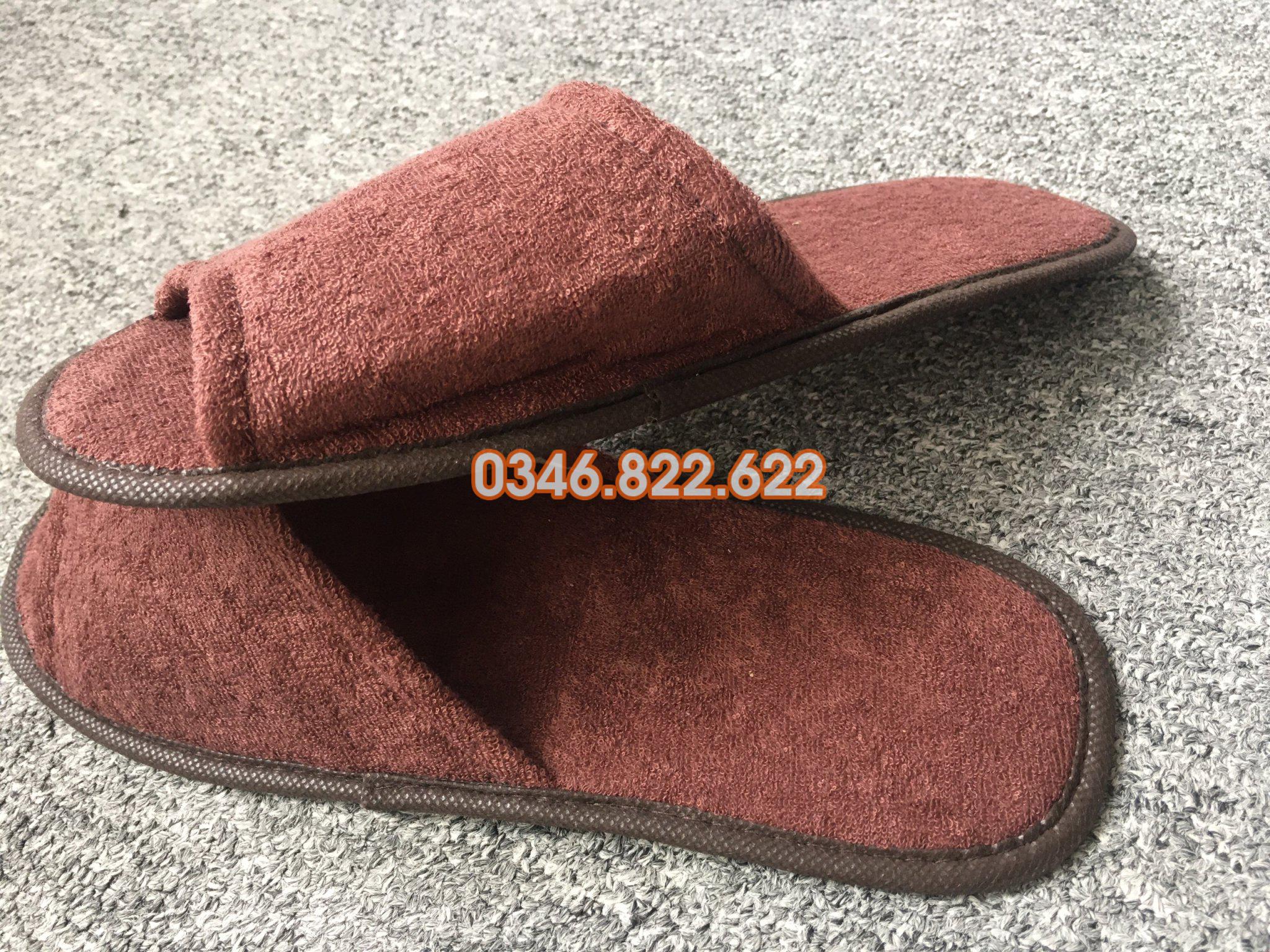Dép khách sạn vải Tricot HỞ/KÍN mũi dùng 1 lần Dép khách sạn vải Tricot HỞ/KÍN mũi dùng 1 lần