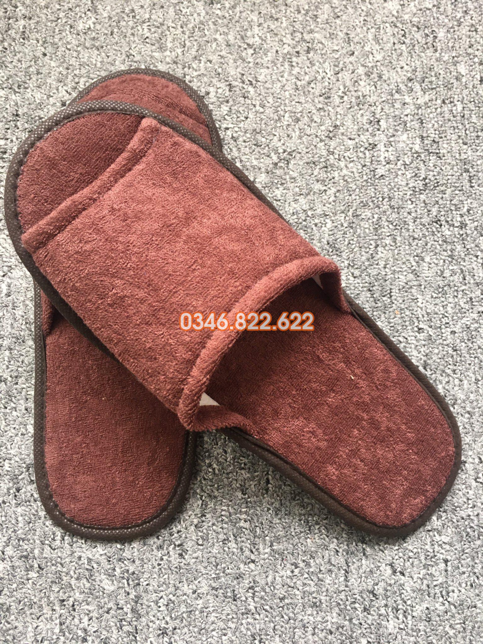Dép khách sạn vải Tricot HỞ/KÍN mũi dùng 1 lần Dép khách sạn vải Tricot HỞ/KÍN mũi dùng 1 lần