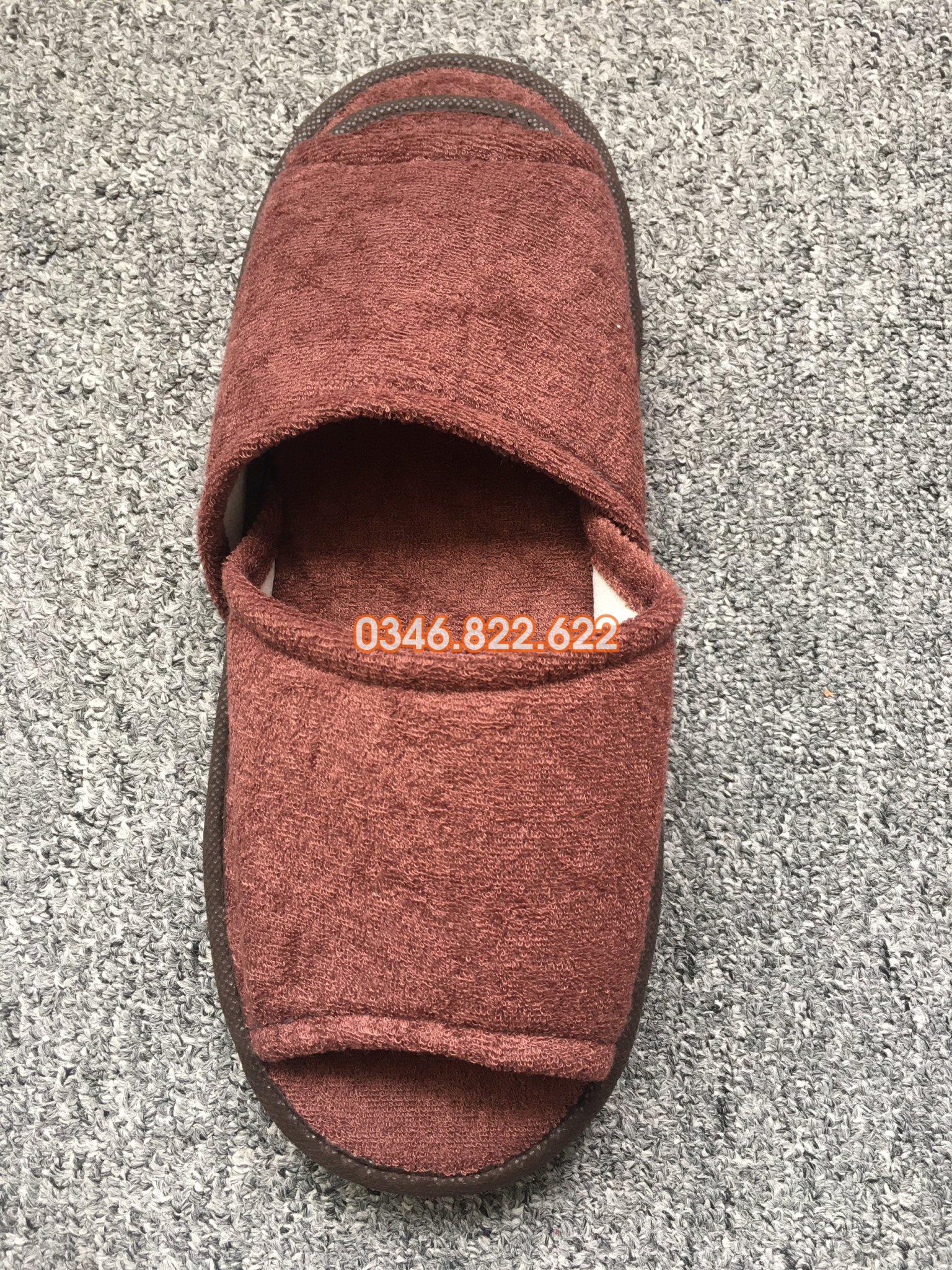 Dép khách sạn vải Tricot HỞ/KÍN mũi dùng 1 lần Dép khách sạn vải Tricot HỞ/KÍN mũi dùng 1 lần