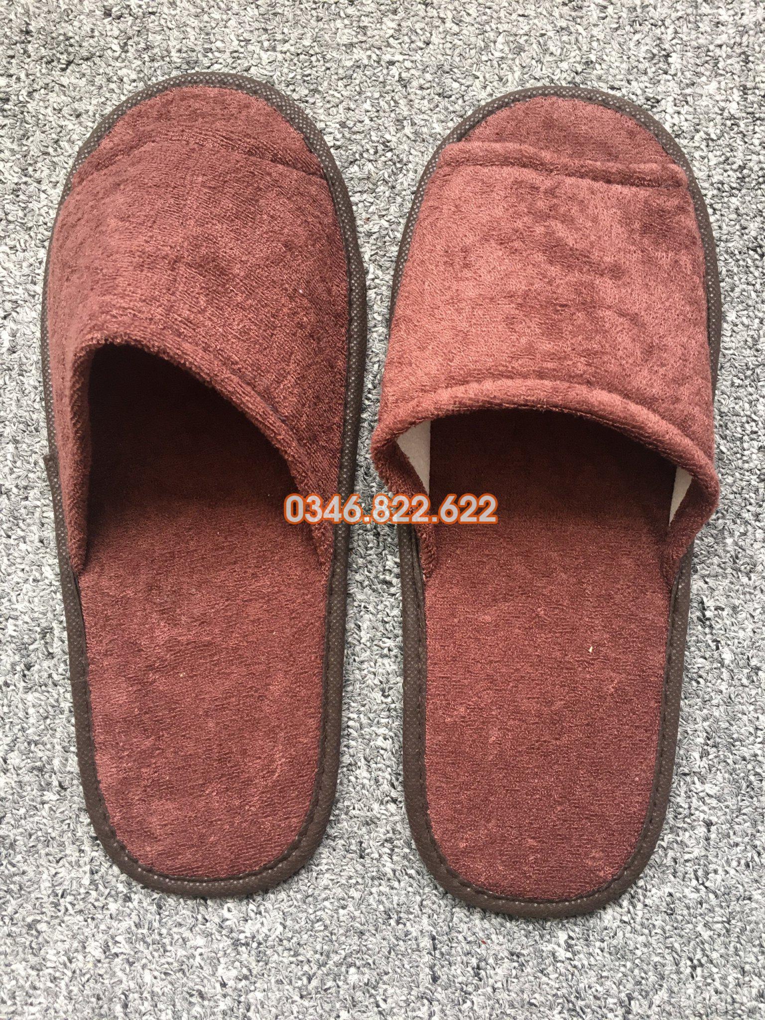 Dép khách sạn vải Tricot HỞ/KÍN mũi dùng 1 lần Dép khách sạn vải Tricot HỞ/KÍN mũi dùng 1 lần